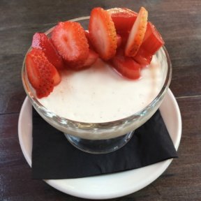 Gluten-free panna cotta from Gelso and Grand